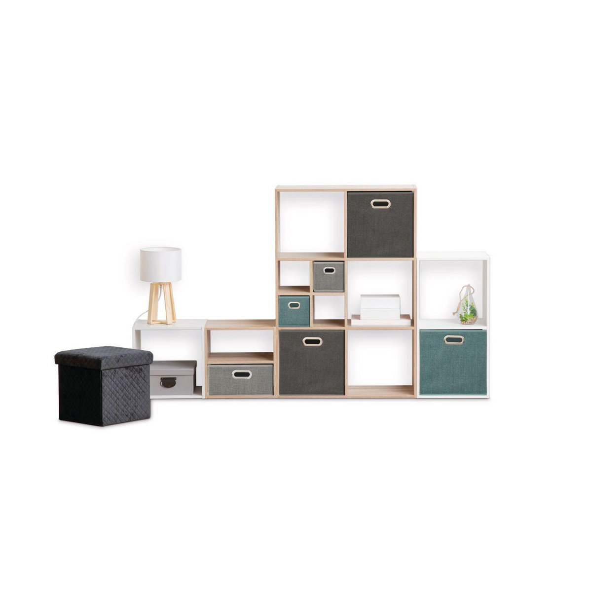 FIVE Boîte de rangement en tissu MIX 'N MODUL