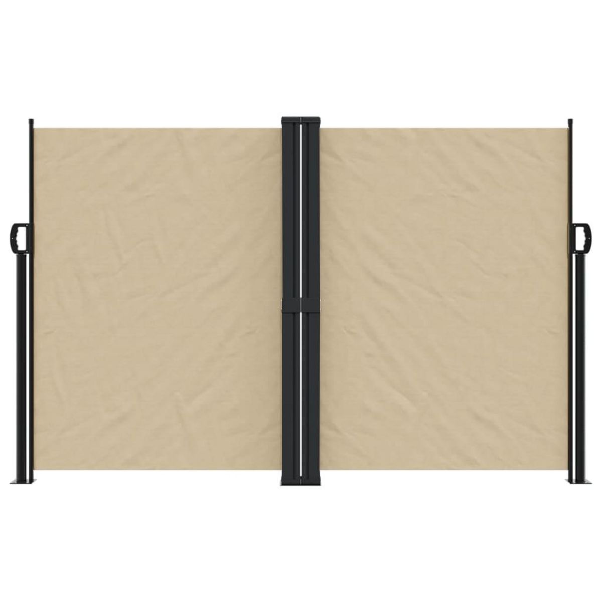 VIDAXL Auvent lateral retractable beige 160x1200 cm