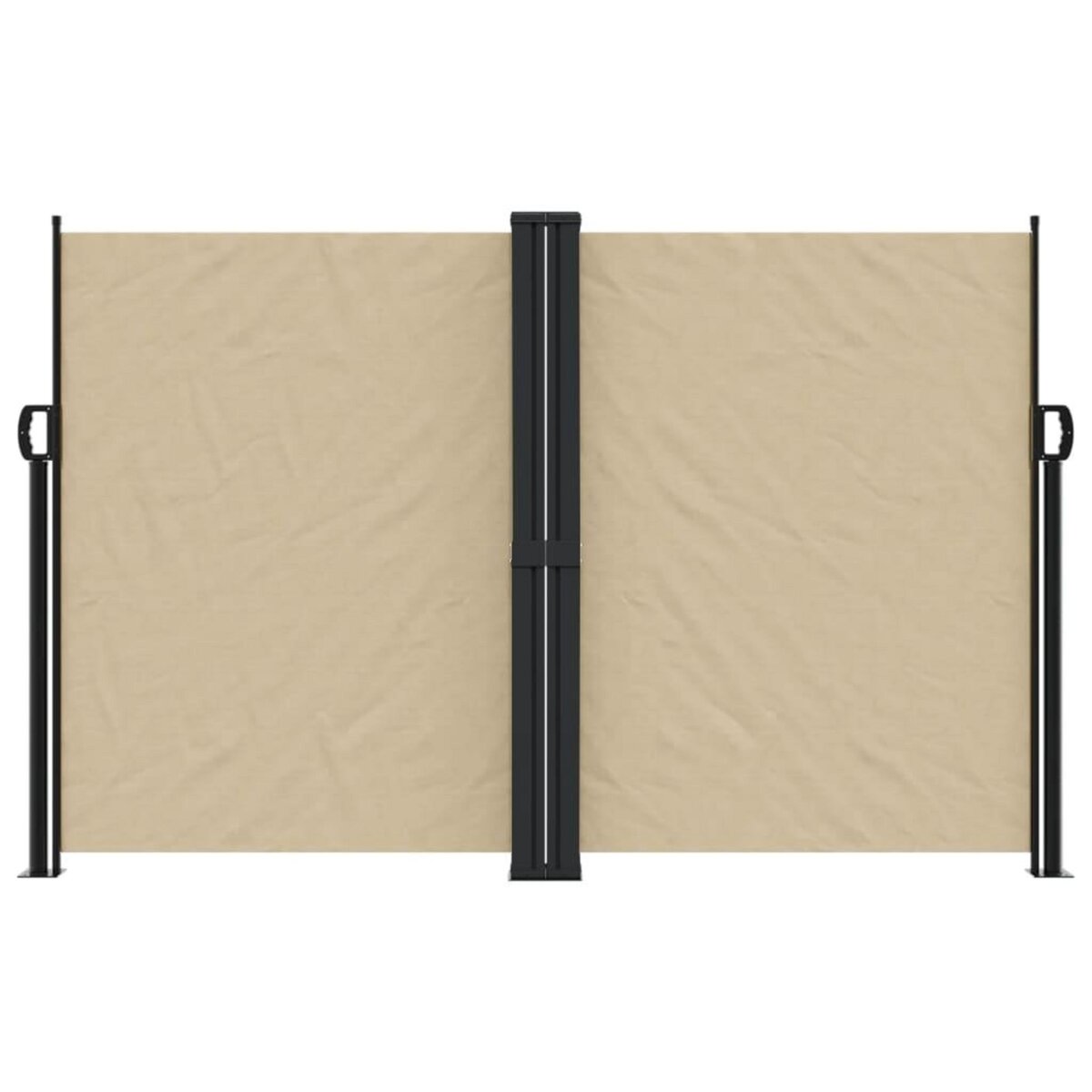 VIDAXL Auvent lateral retractable beige 160x1200 cm
