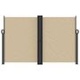 Voir la diapositive 3 : VIDAXL Auvent lateral retractable beige 160x1200 cm