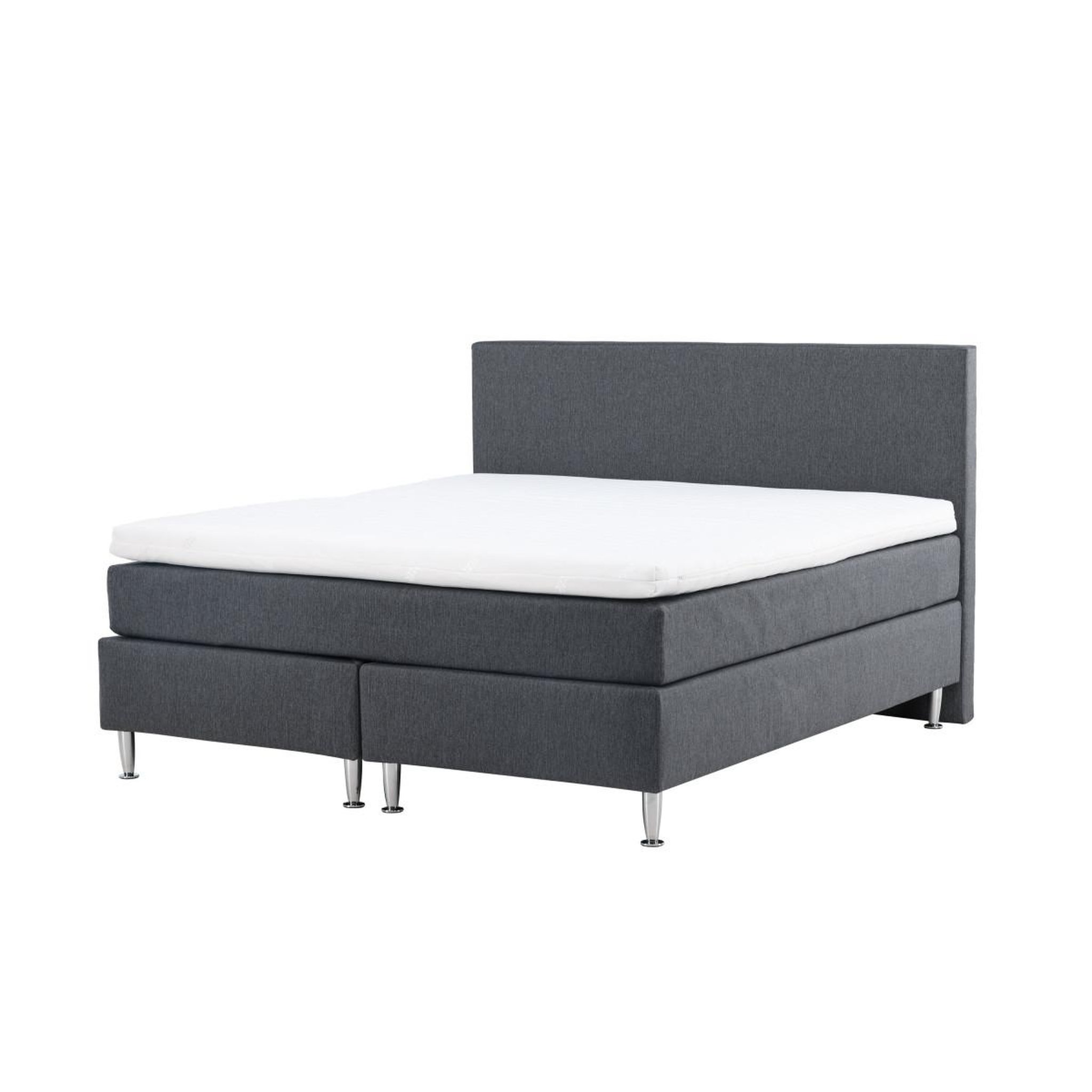 Voir la diapositive 5 : Paris Prix Lit adulte design  toledo  180x200cm gris foncé