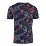 Voir la diapositive 2 : LA MAISON BLAGGIO T-shirt Marine/Rouge Homme La Maison Blaggio Fleur