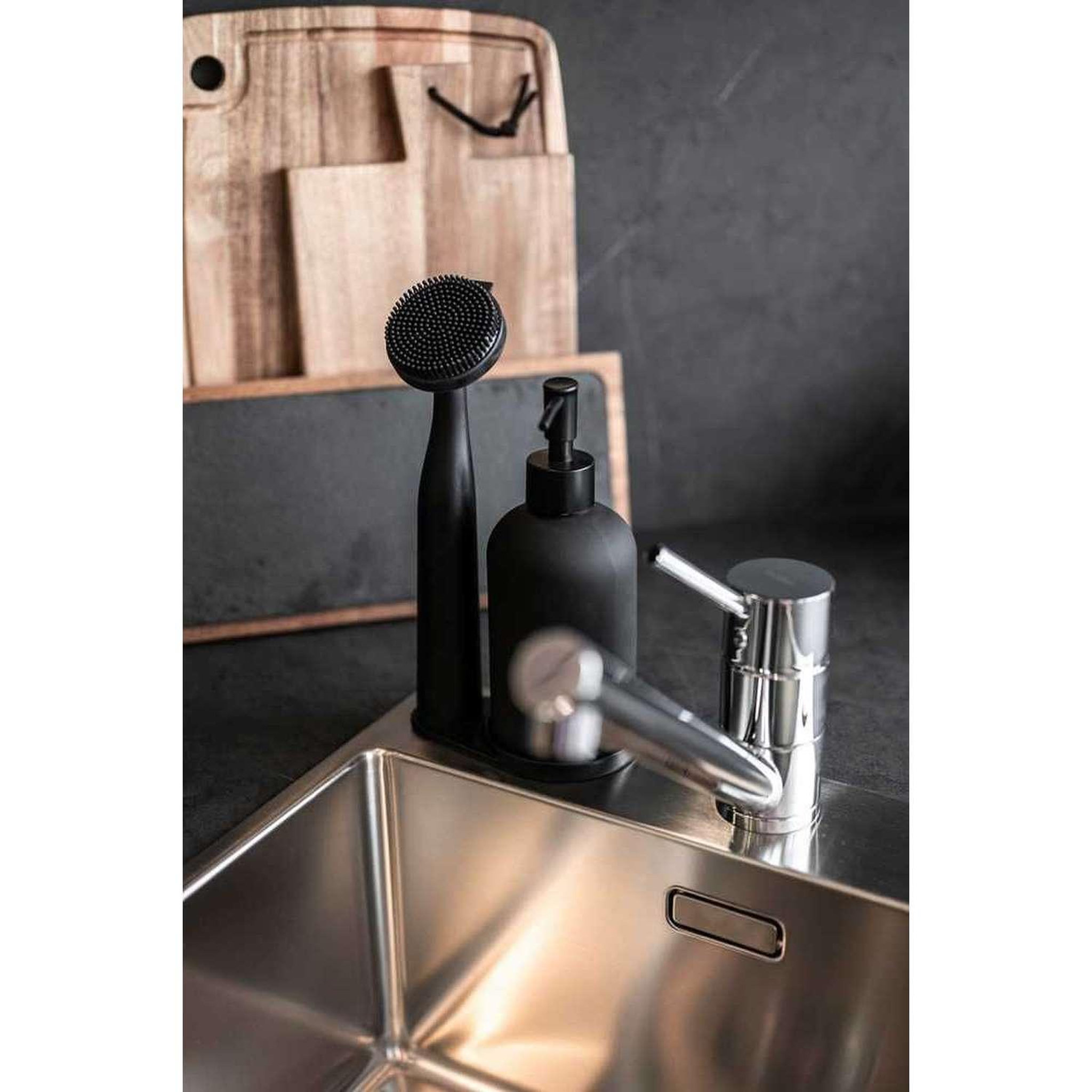 Voir la diapositive 6 : Wenko Set d'accessoires vaisselle 3 pièces - noir