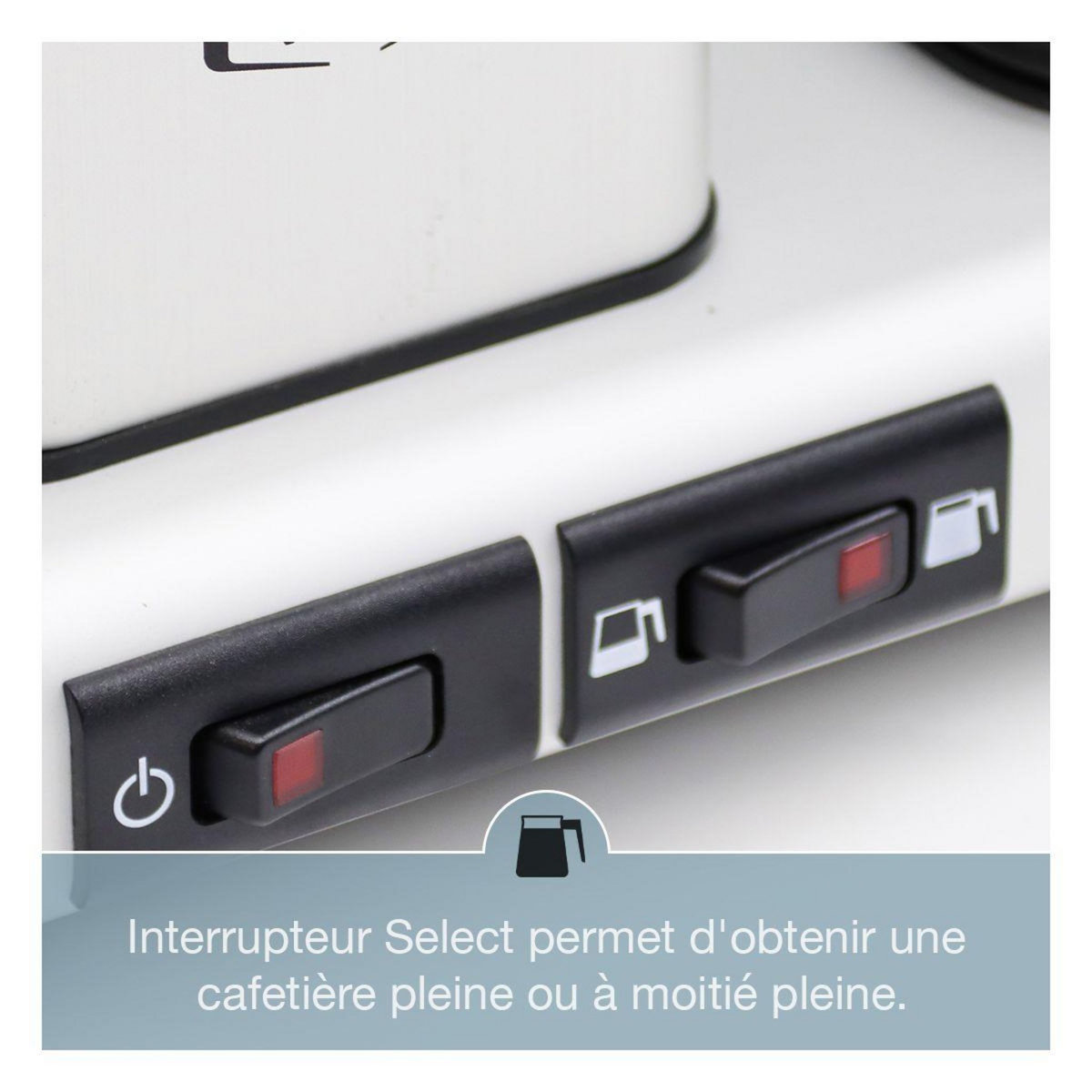 MOCCAMASTER Cafetière filtre Polished Silver