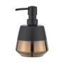 Voir la diapositive 2 : Wenko Distributeur de savon design Brandol - Noir mat