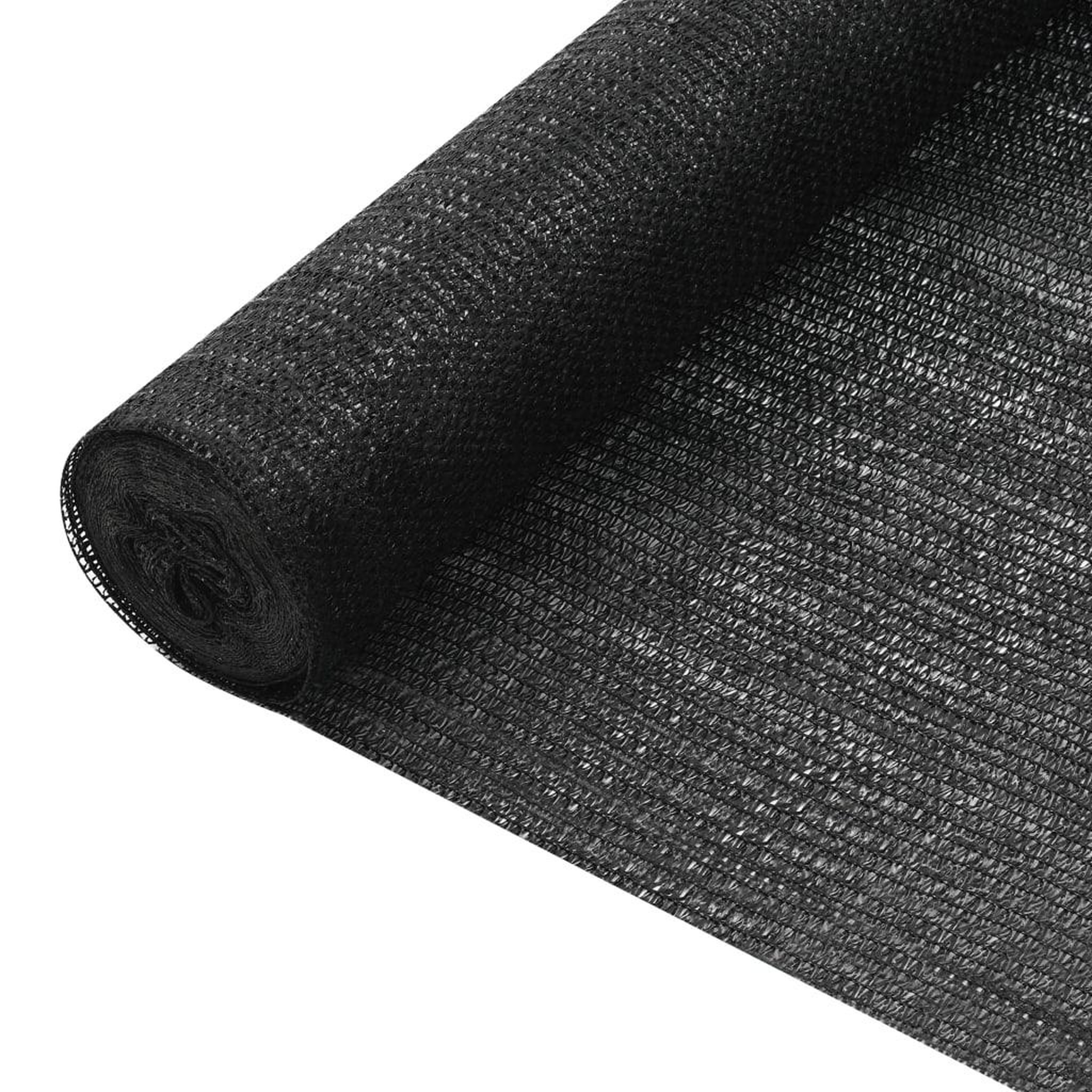 Voir la diapositive 1 : VIDAXL Filet brise-vue Noir 2x10 m PEHD 75 g/m^2