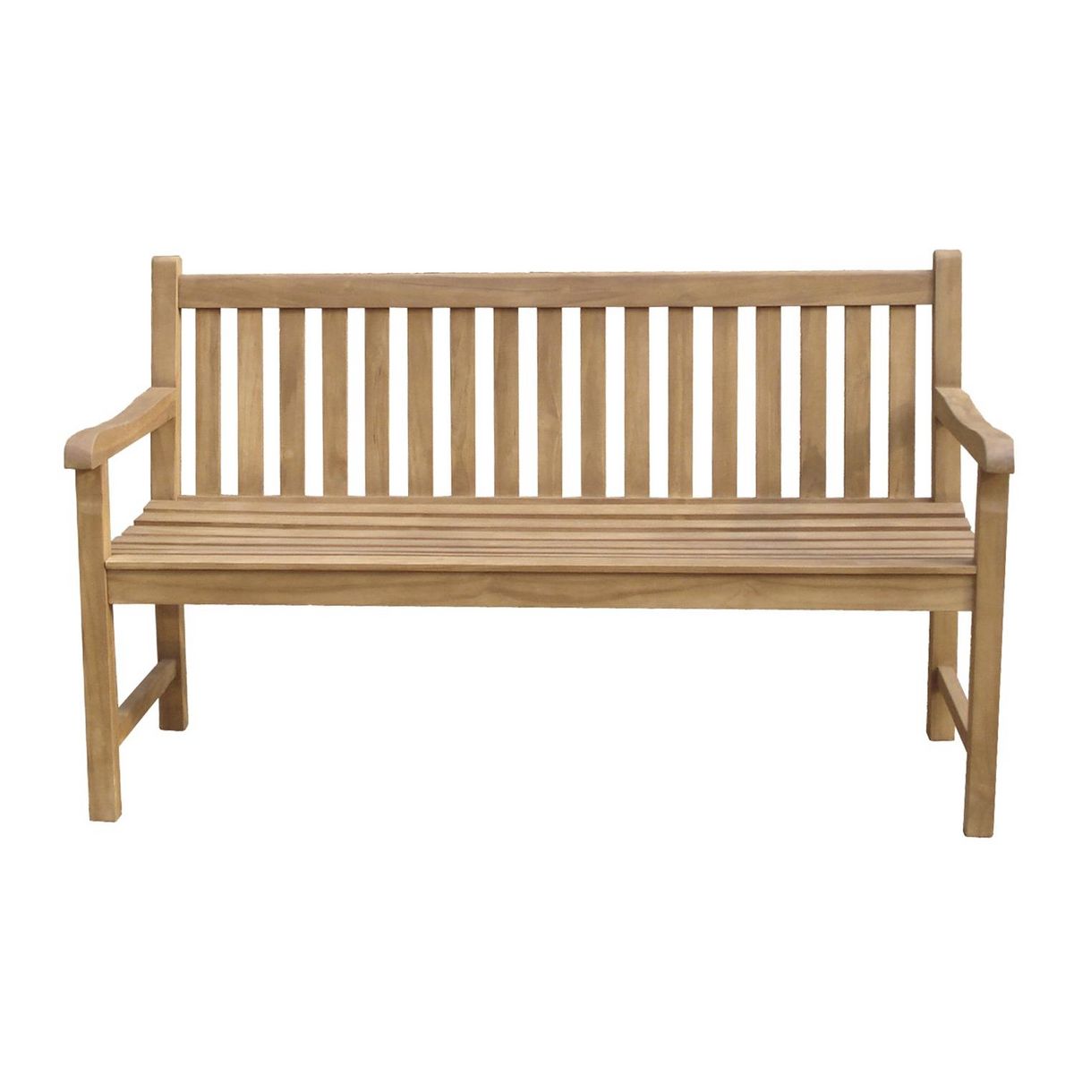 CONCEPT USINE Banc 3 places en teck massif BELLINI