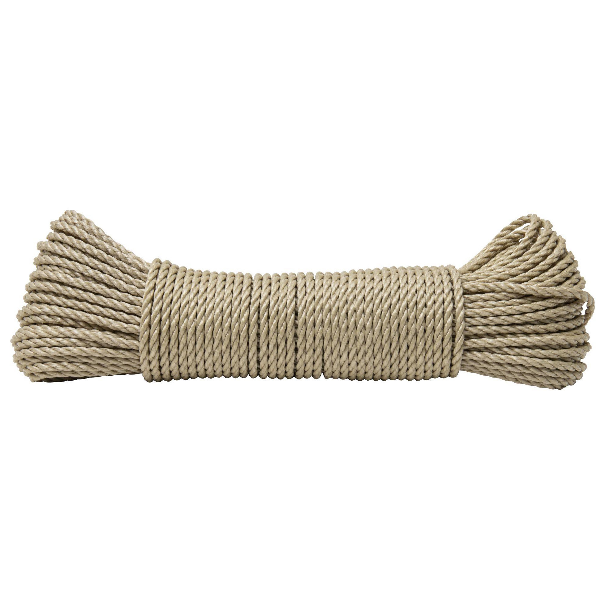 Voir la diapositive 4 : WERKAPRO Corde beige 40m  ø 4,5mm  werka pro