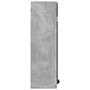 Voir la diapositive 5 : VIDAXL Armoire a miroir de salle de bain gris beton bois d'ingenierie