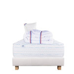 LUXURY LITERIE Ensemble literie mousse, Thermotec Ferme, Beige. Coloris disponibles : Beige