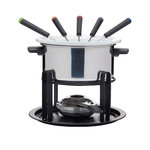 CRAFT Ensemble à fondue Craft 3 en 1 en acier inoxydable