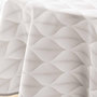 Voir la diapositive 3 : Paris Prix Nappe Ronde Antitache Imprimé  Kalini  180cm Naturel