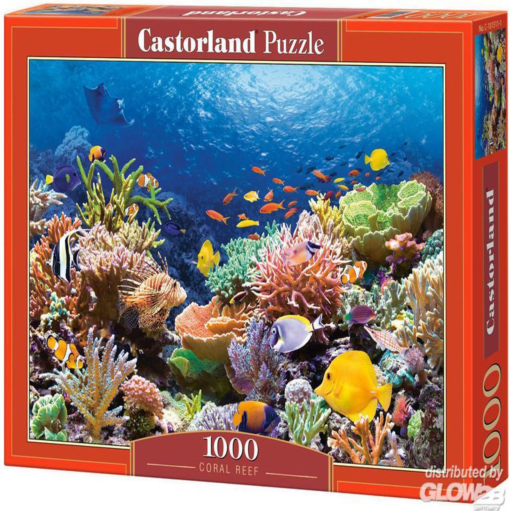 Voir la diapositive 2 : Castorland Puzzle 1000 pièces - récif de corail