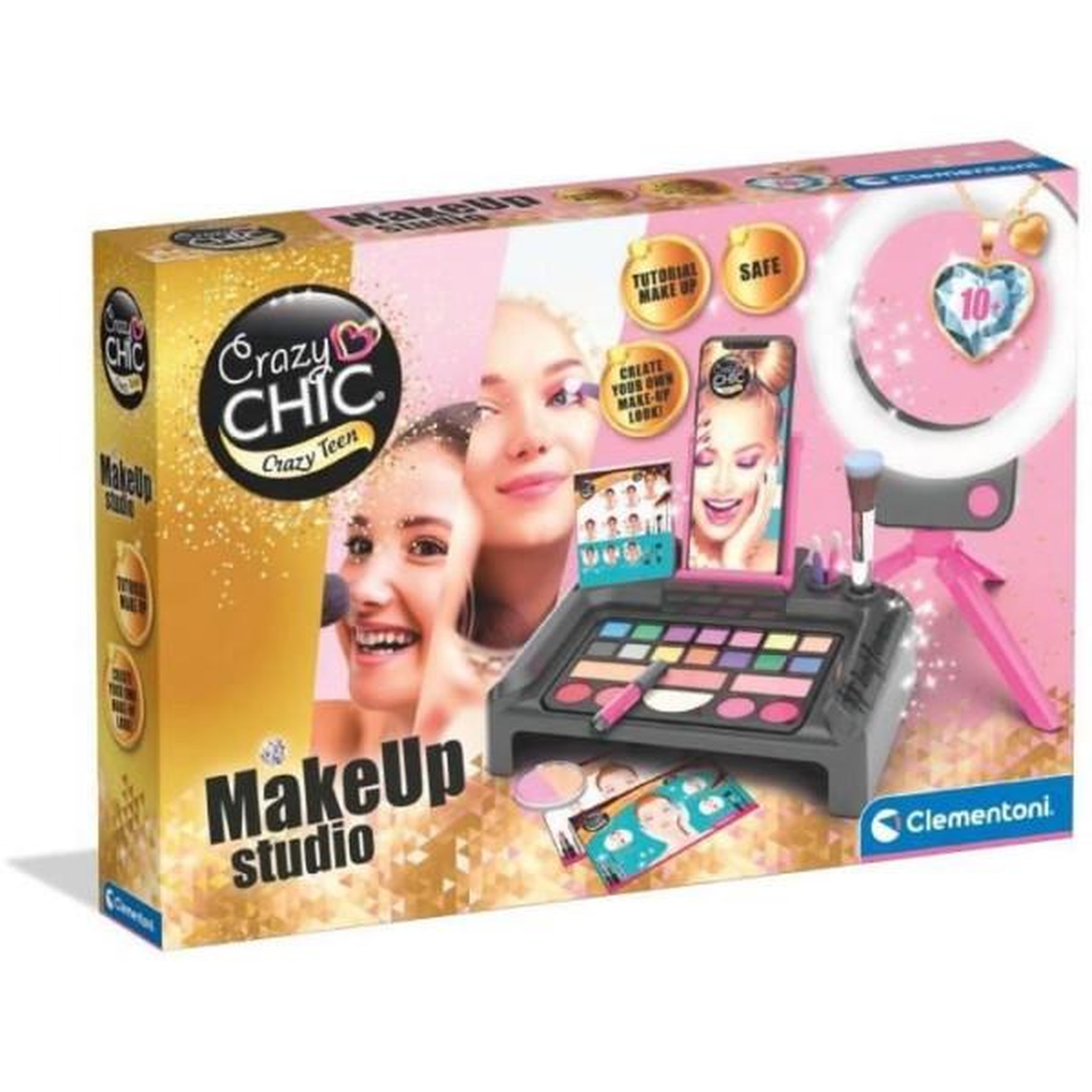 CLEMENTONI Atelier de maquillage - Clementoni - Make-up studio - Application dédiée - Crazy Chic