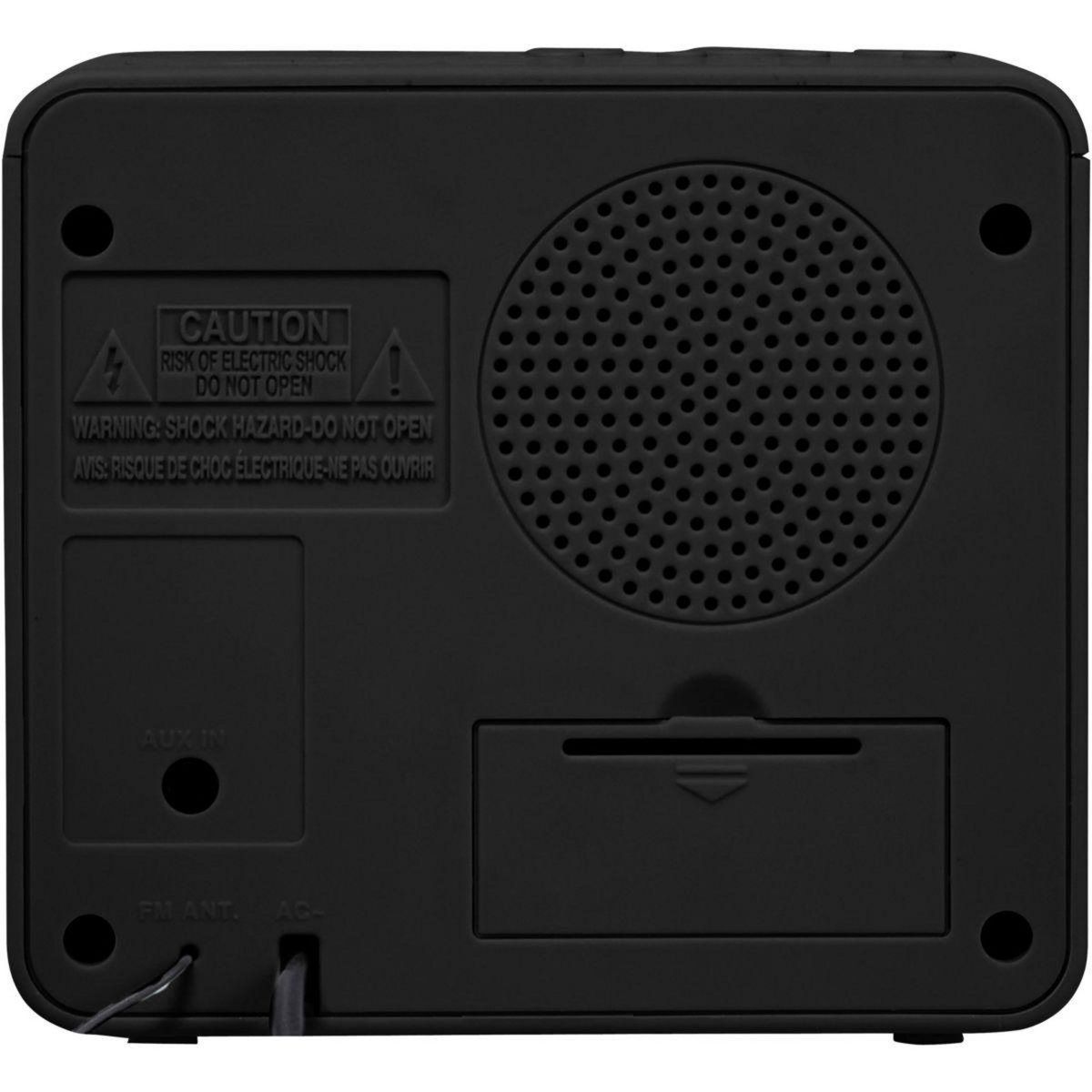 Muse Radio réveil M-187 CR noir