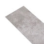 Voir la diapositive 4 : VIDAXL Dalles de plancher PVC 5,02 m^2 2 mm autoadhesif gris terre