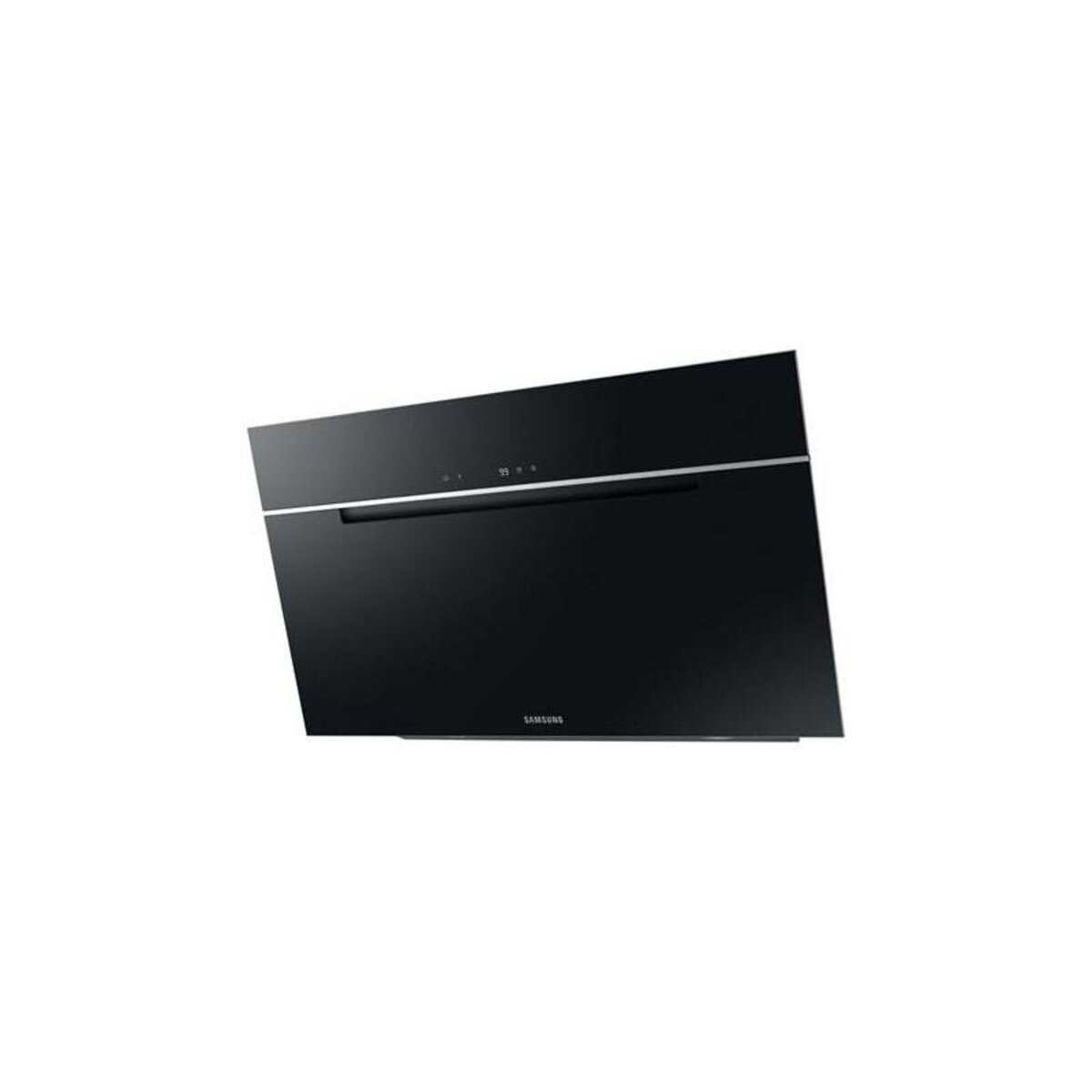 Samsung Hotte décorative inclinée 90cm 558 m3/h noir - NK36C7070WB