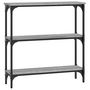 Voir la diapositive 2 : VIDAXL Table console sonoma gris 75x22,5x75 cm bois d'ingenierie
