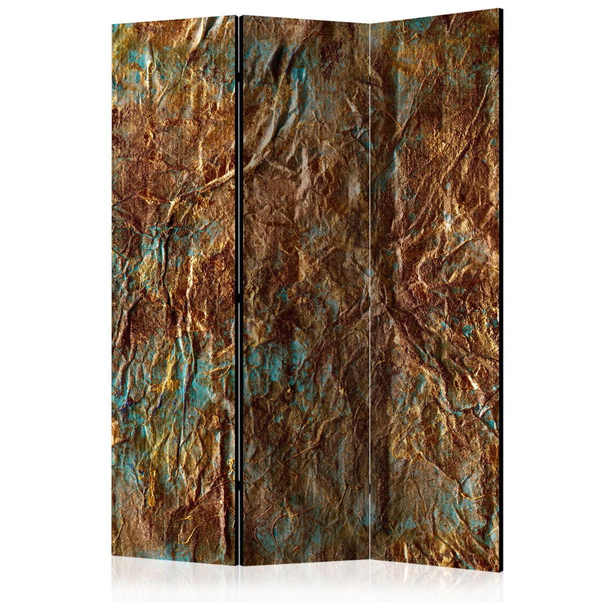 Paris Prix Paravent 3 volets  gold of atlantis  135x172cm