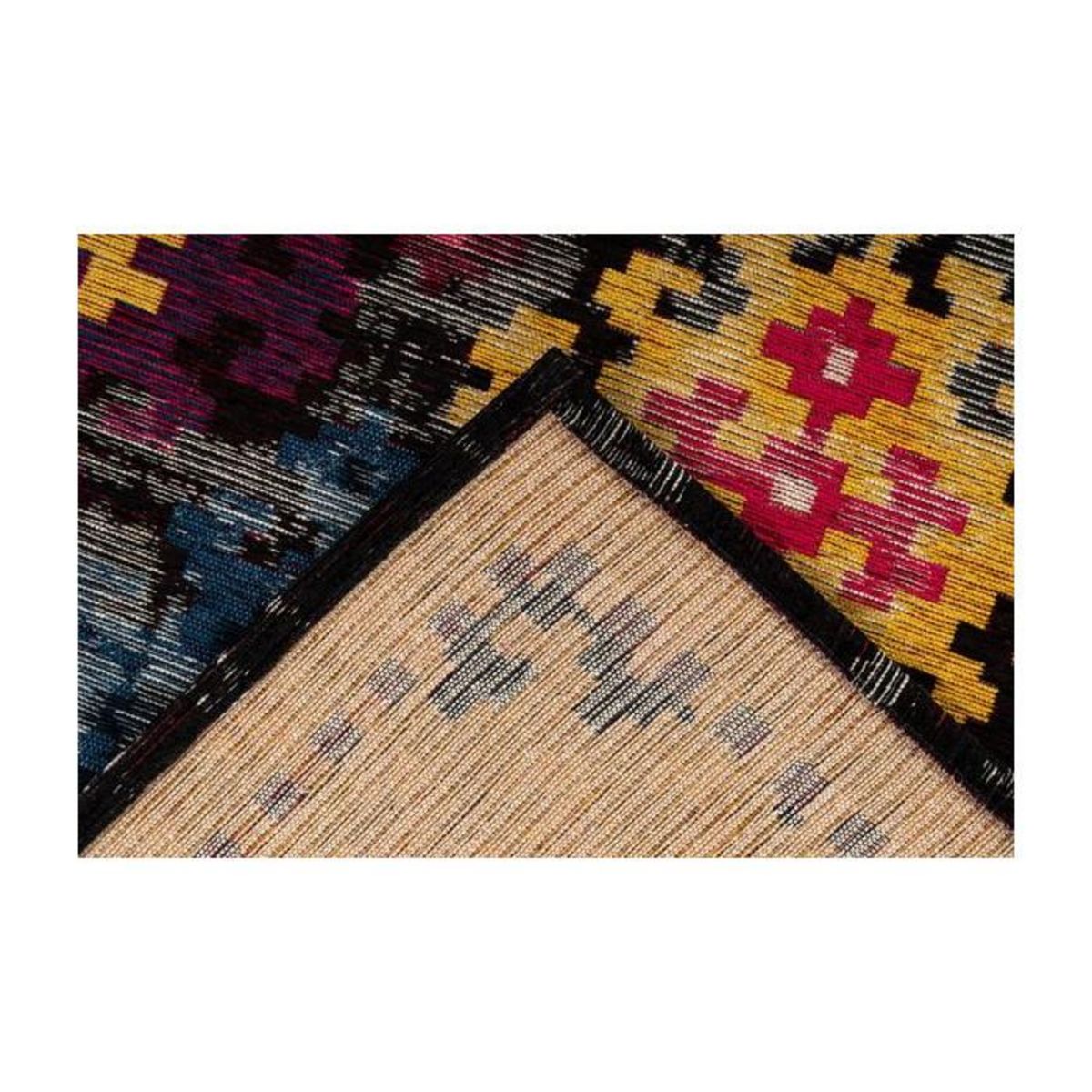Paris Prix Tapis Tissé Imprimé  Primavera  Multicolore
