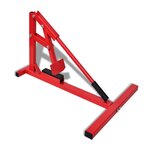 VIDAXL Demonte-pneu moto professionnel Rouge