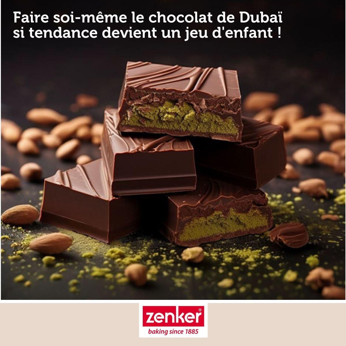 ZENKER Double moule à chocolat de Dubaï en silicone Zenker Special Creative
