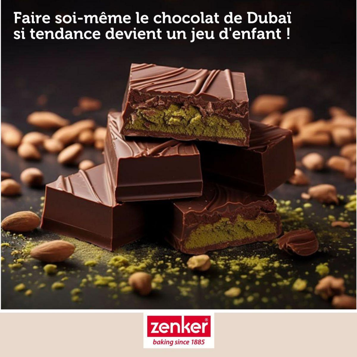 ZENKER Double moule à chocolat de Dubaï en silicone Zenker Special Creative