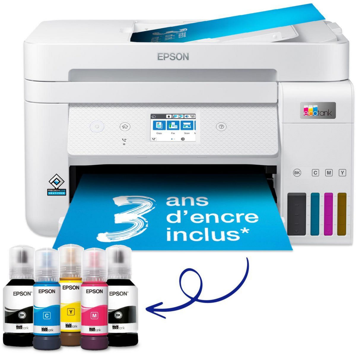 Epson Imprimante jet d'encre EcoTank ET-4856