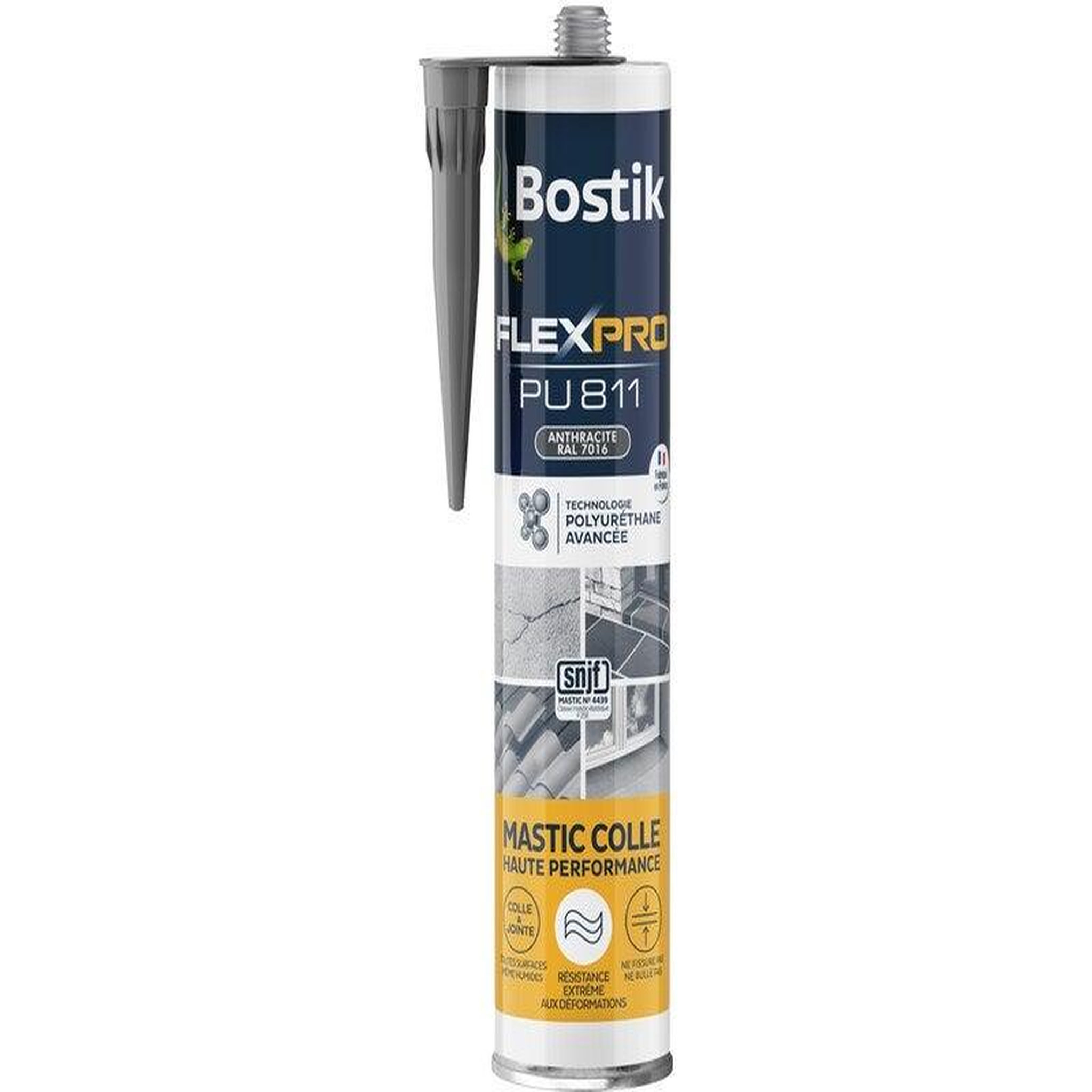 Bostik Colle joint int/ext polyuretane bostik flexpro pu811 anthracite 300ml