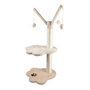 Voir la diapositive 1 : Paris Prix Arbre à Chat avec Jouets  1 Plateforme  82cm Ecru