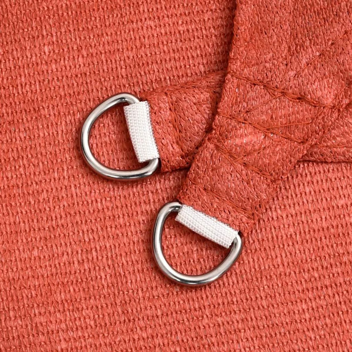 VIDAXL Voile d'ombrage 160 g/m^2 Terre cuite 2x2 m PEHD