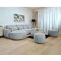 Voir la diapositive 5 : BEST MOBILIER Mahina - canapé panoramique en u 7 places - convertible avec coffre - en tissu bouclette