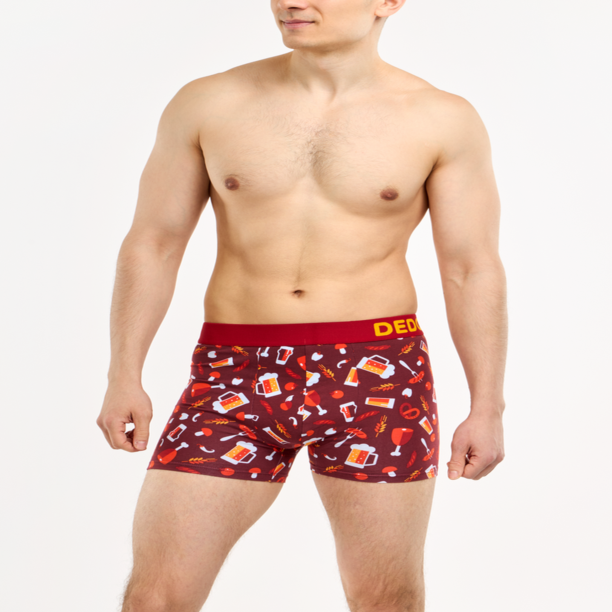 Voir la diapositive 2 : DEDOLES Boxer homme bières et barbecue