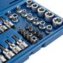 Voir la diapositive 2 : tectake Coffret à Outils avec 34 Pièces en Acier Chrome Vanadium