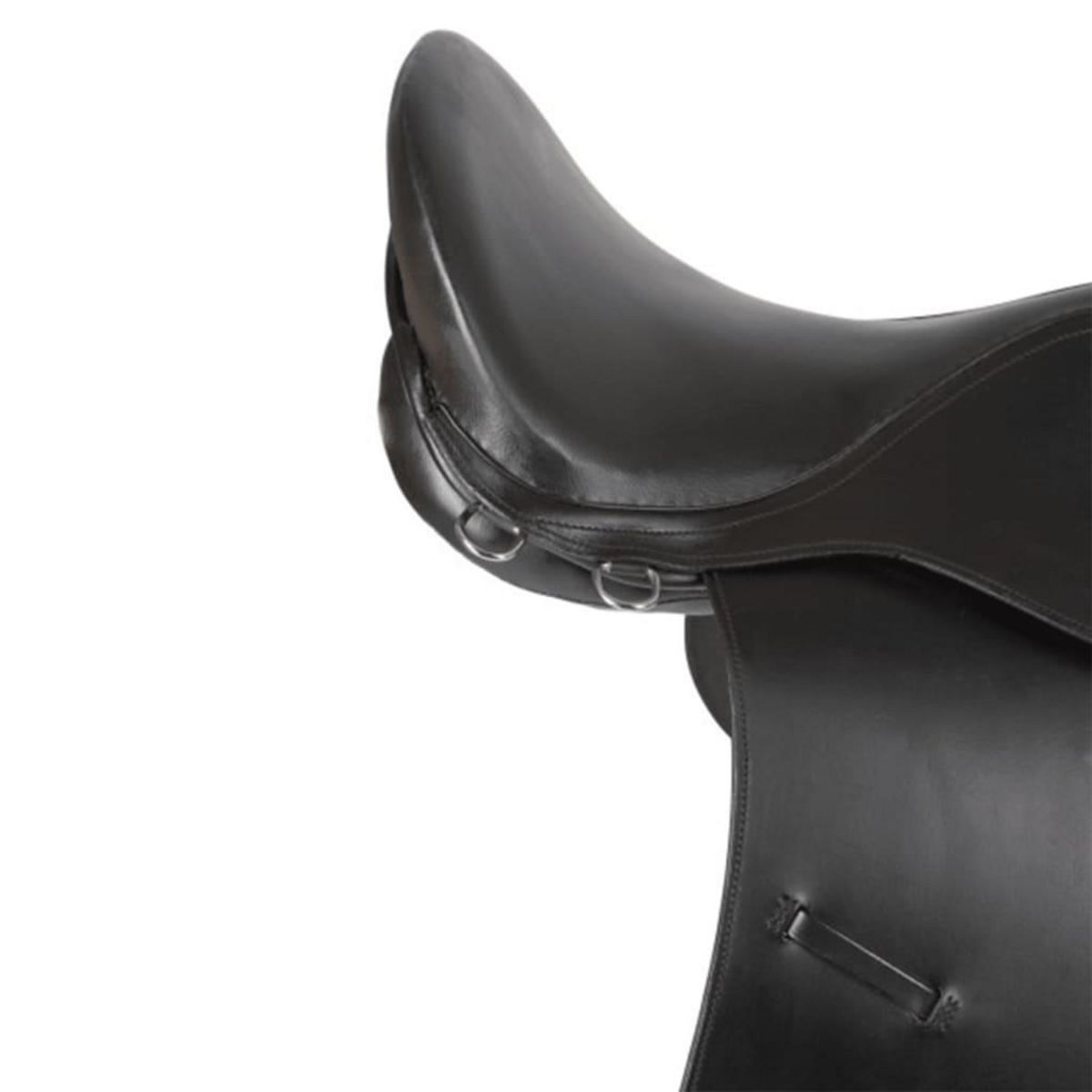KERBL Kerbl Selle de poney en cuir Noir 32196