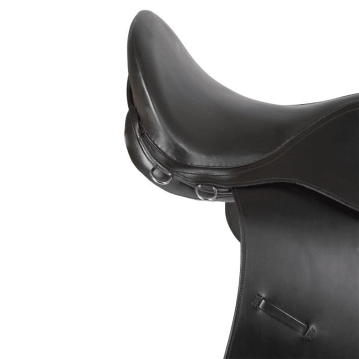 KERBL Kerbl Selle de poney en cuir Noir 32196