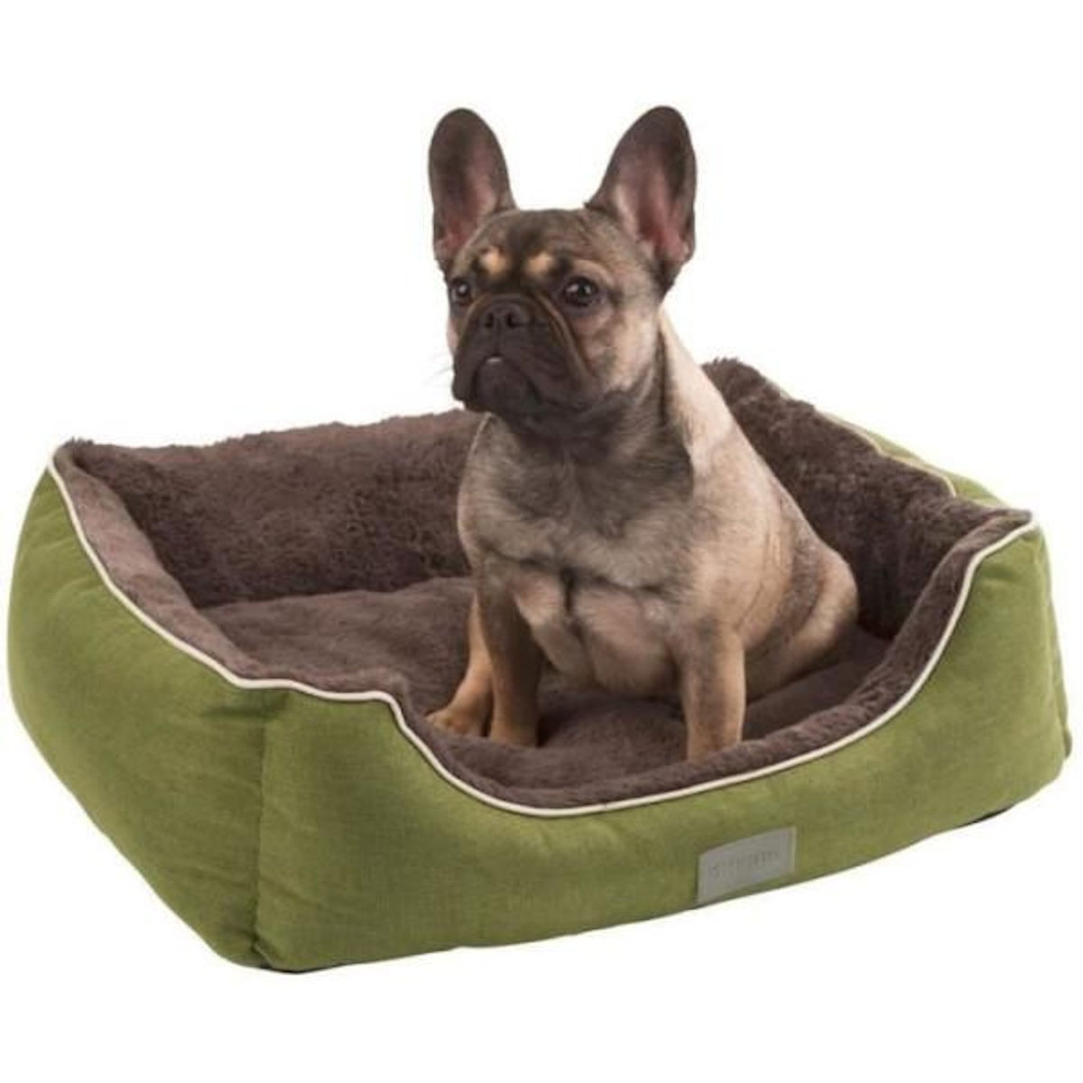 KERBL KERBL - Panier / Coussin - Samuel - Gris/Gris foncé - 60 x 50 x 17cm