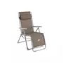 HESPERIDE Fauteuil Relax Silos - Taupe