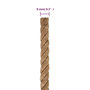 Voir la diapositive 6 : VIDAXL Corde de jute 250 m de long 8 mm d'epaisseur