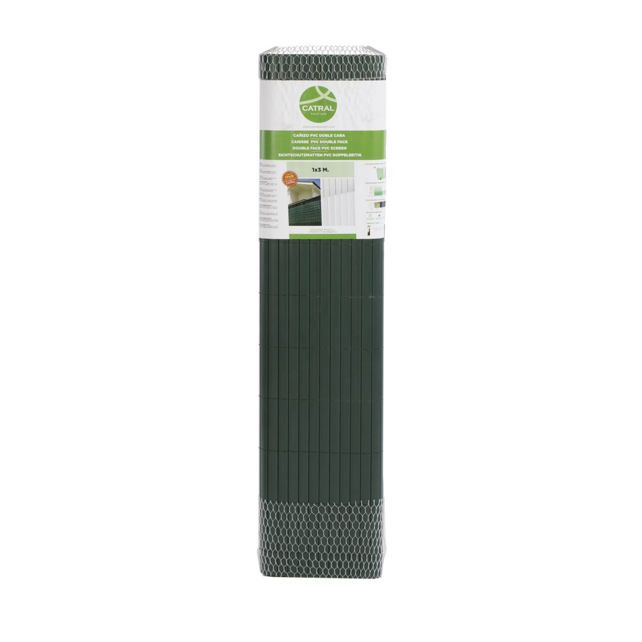 Voir la diapositive 3 : Catral Canisse en PVC double face 2x3m 