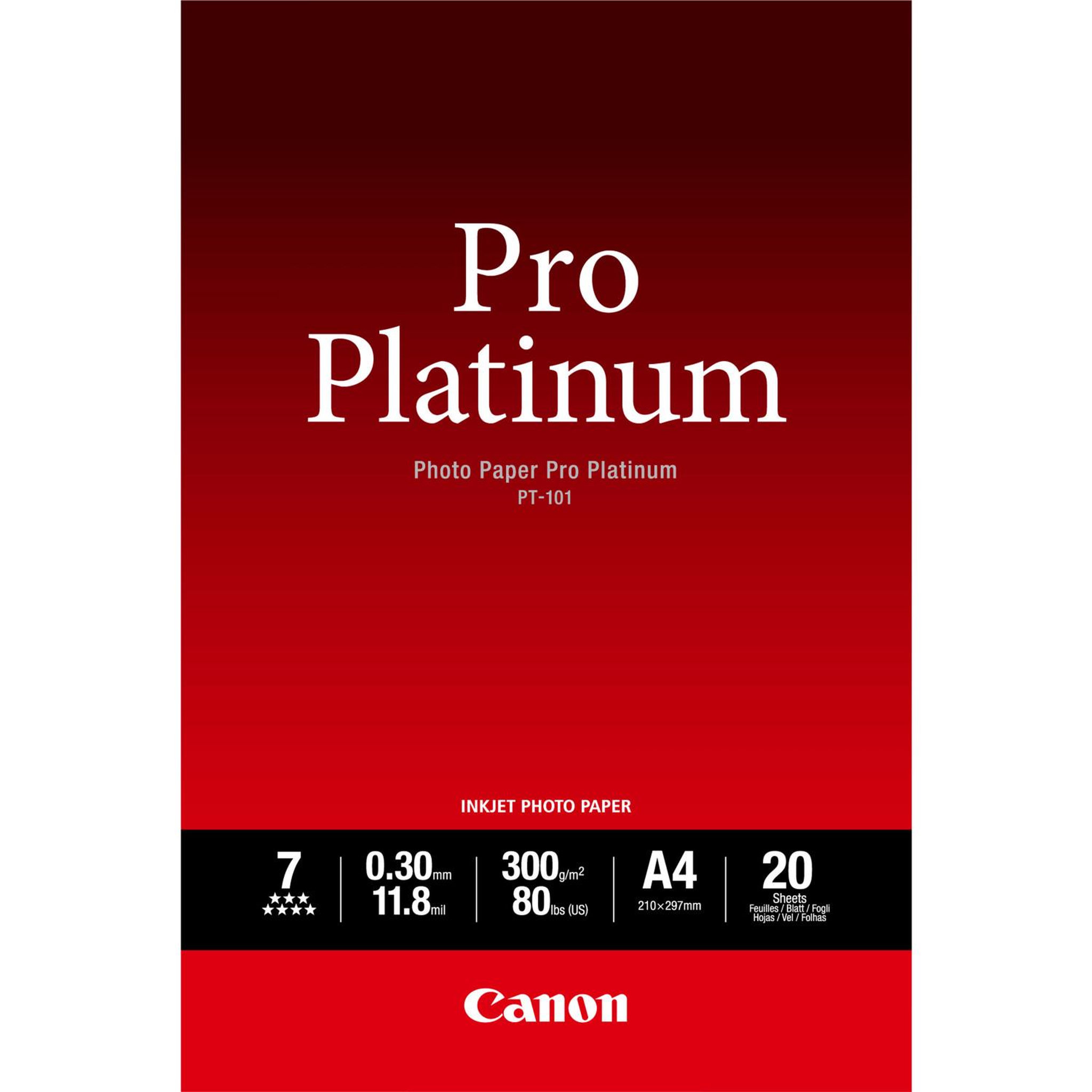 Canon Canon 2768B016 papier photos Noir Hautement brillant