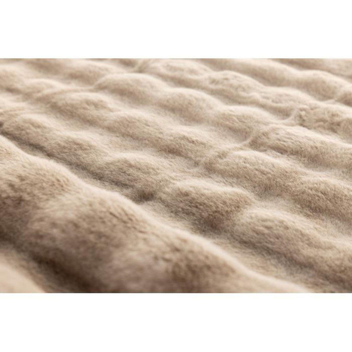 Paris Prix Tapis Imitation Fourrure  Novis  200x290cm Beige
