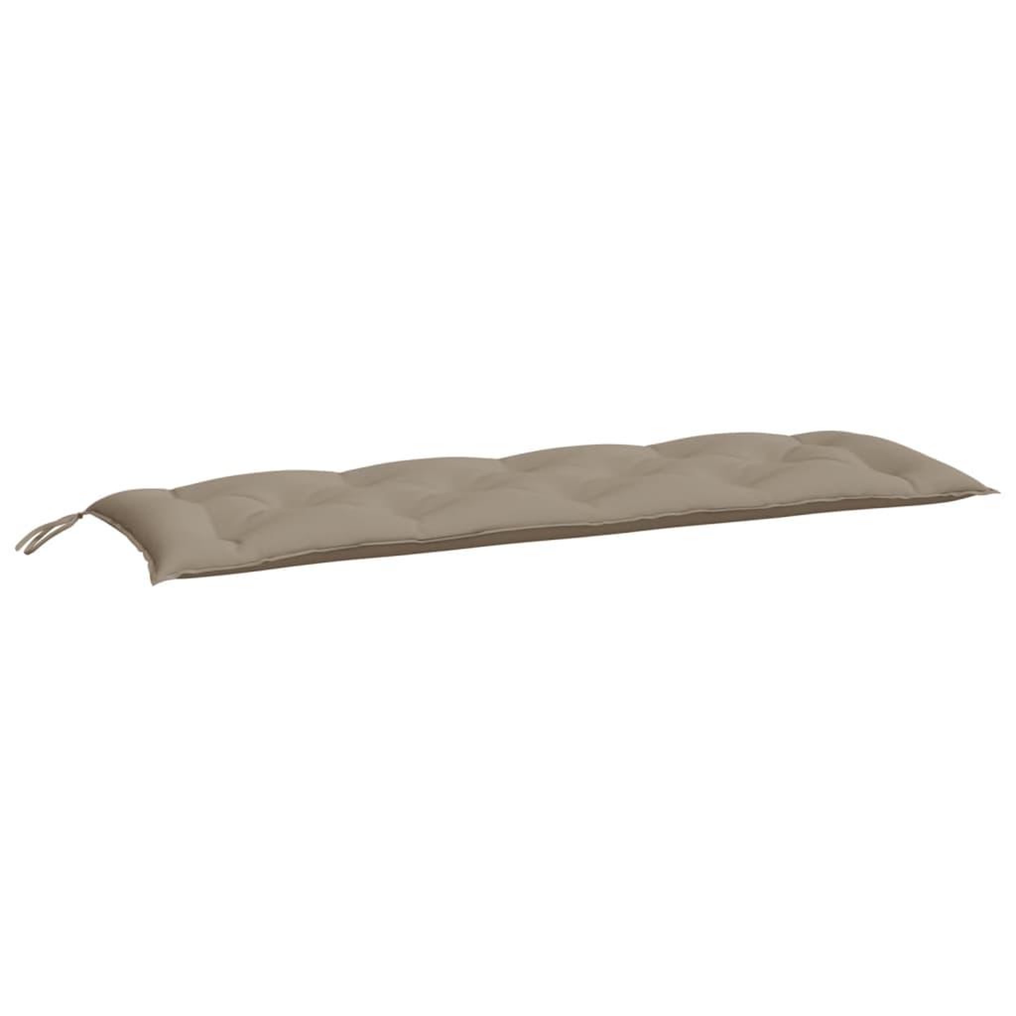 Voir la diapositive 2 : VIDAXL Coussin de banc de jardin taupe 150x50x7 cm tissu oxford