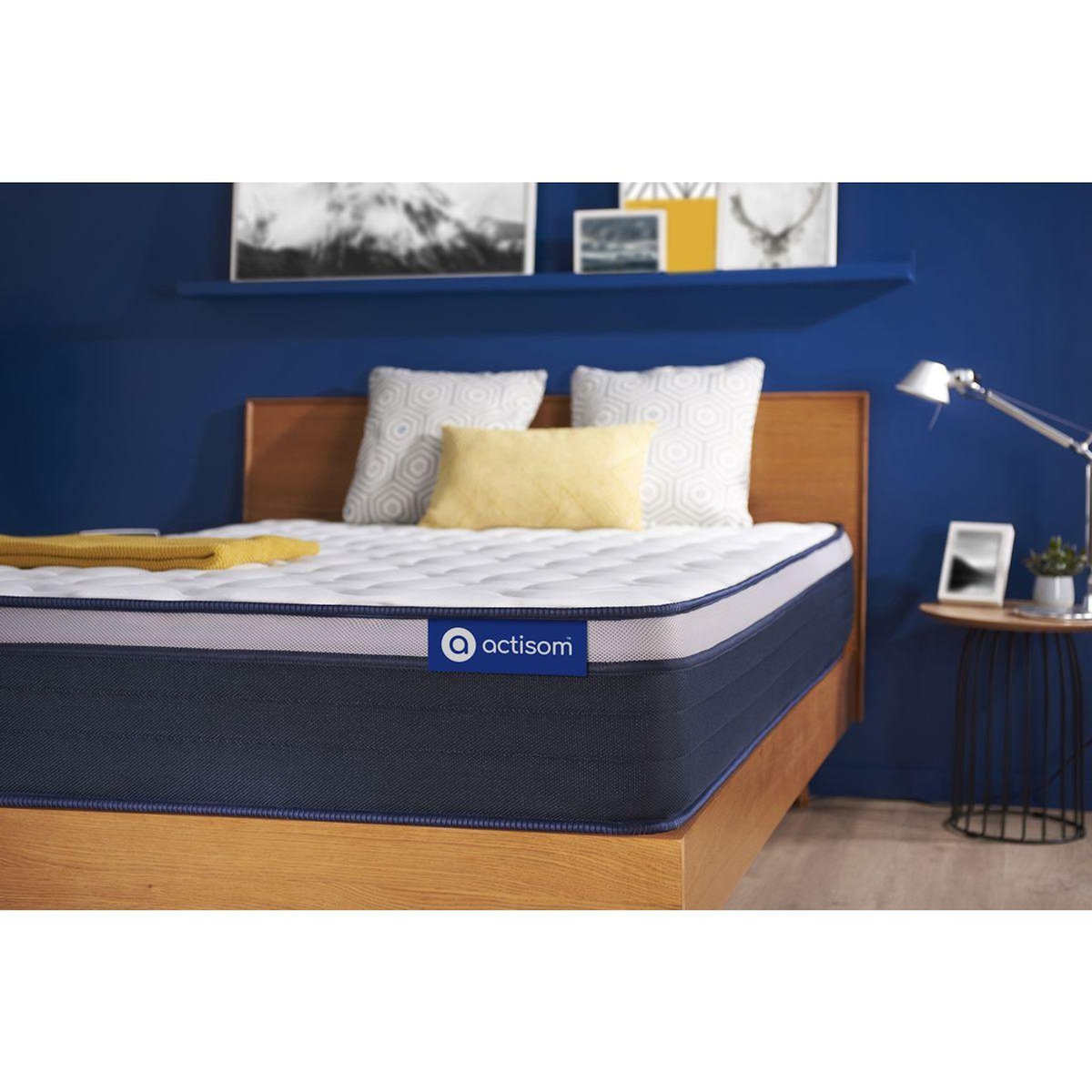 ACTISOM ACTISOM matelas Ressorts ensachés+Mémoire de forme ACTIFLEX MAX 90x190 cm Maxi épaisseur 7zones de confort