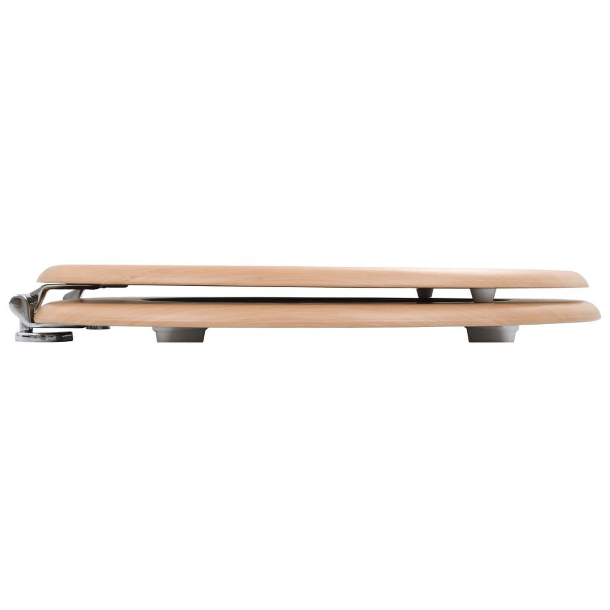 Voir la diapositive 5 : VIDAXL Sieges WC lot de 2 avec couvercles MDF Design de bambou