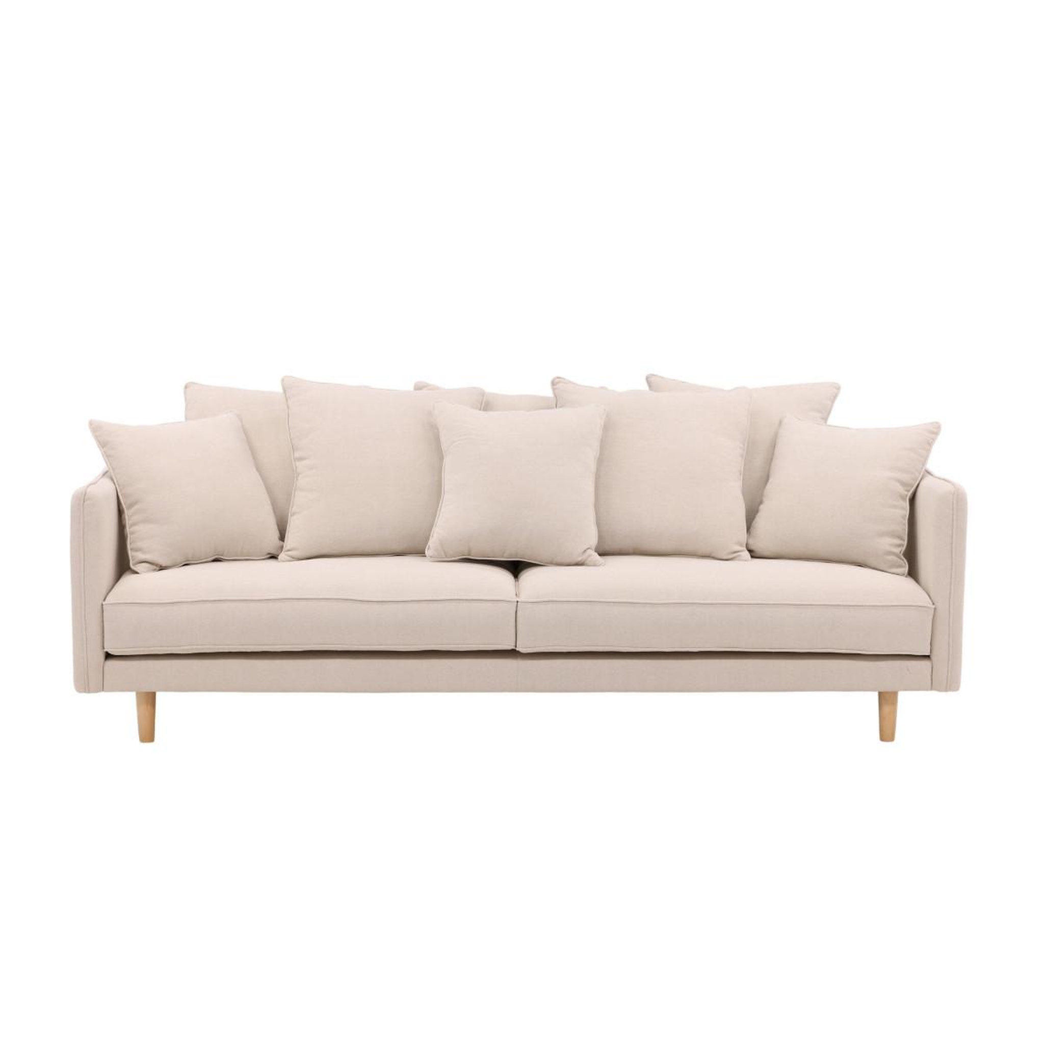 Voir la diapositive 2 : Paris Prix Canapé droit 3 places  segelskaren  240cm beige