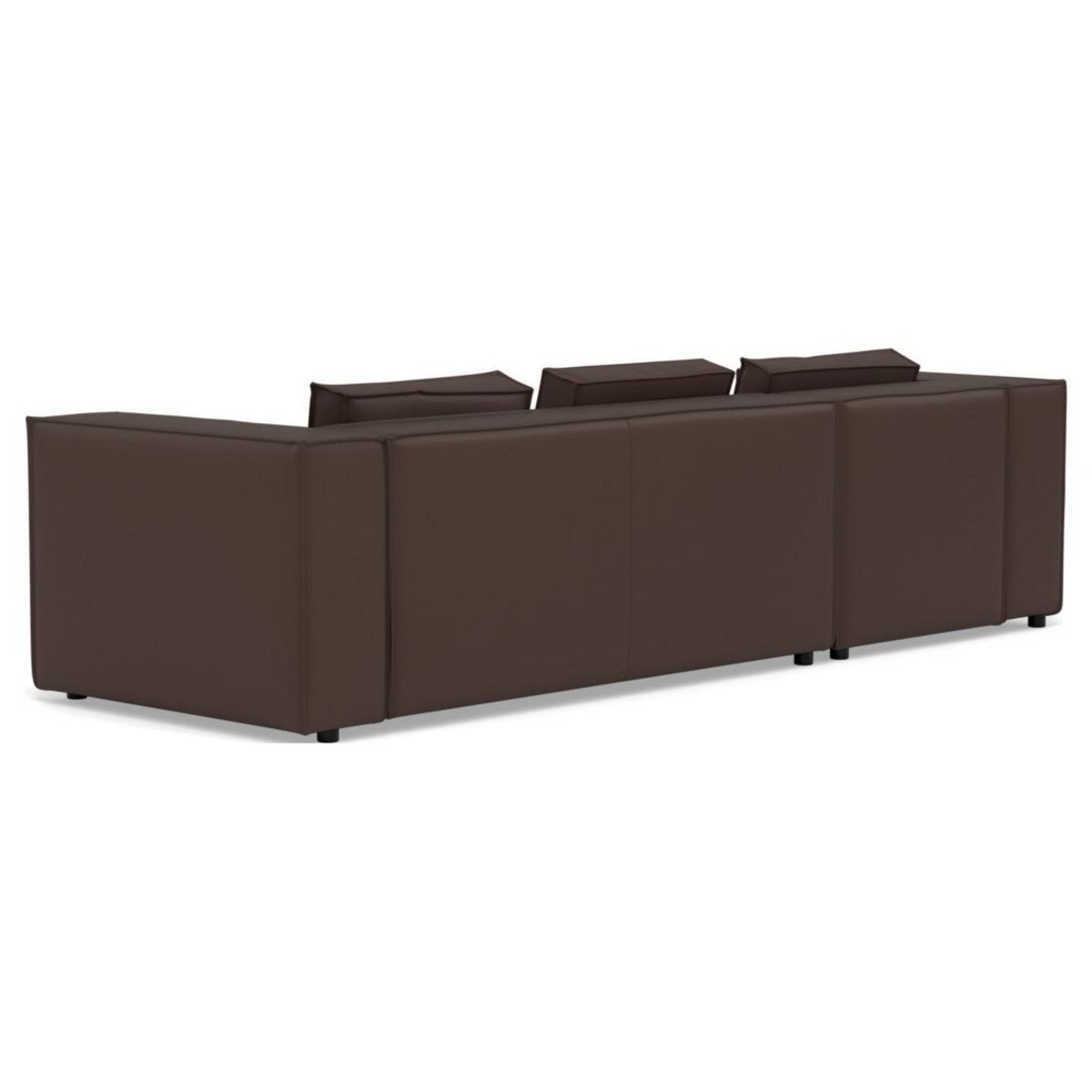 LISA DESIGN Stella - canapé d'angle gauche 4 places en simili