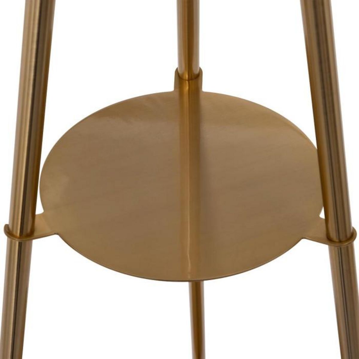 Paris Prix Lampadaire Trépied en Métal  Arthus  163cm Doré