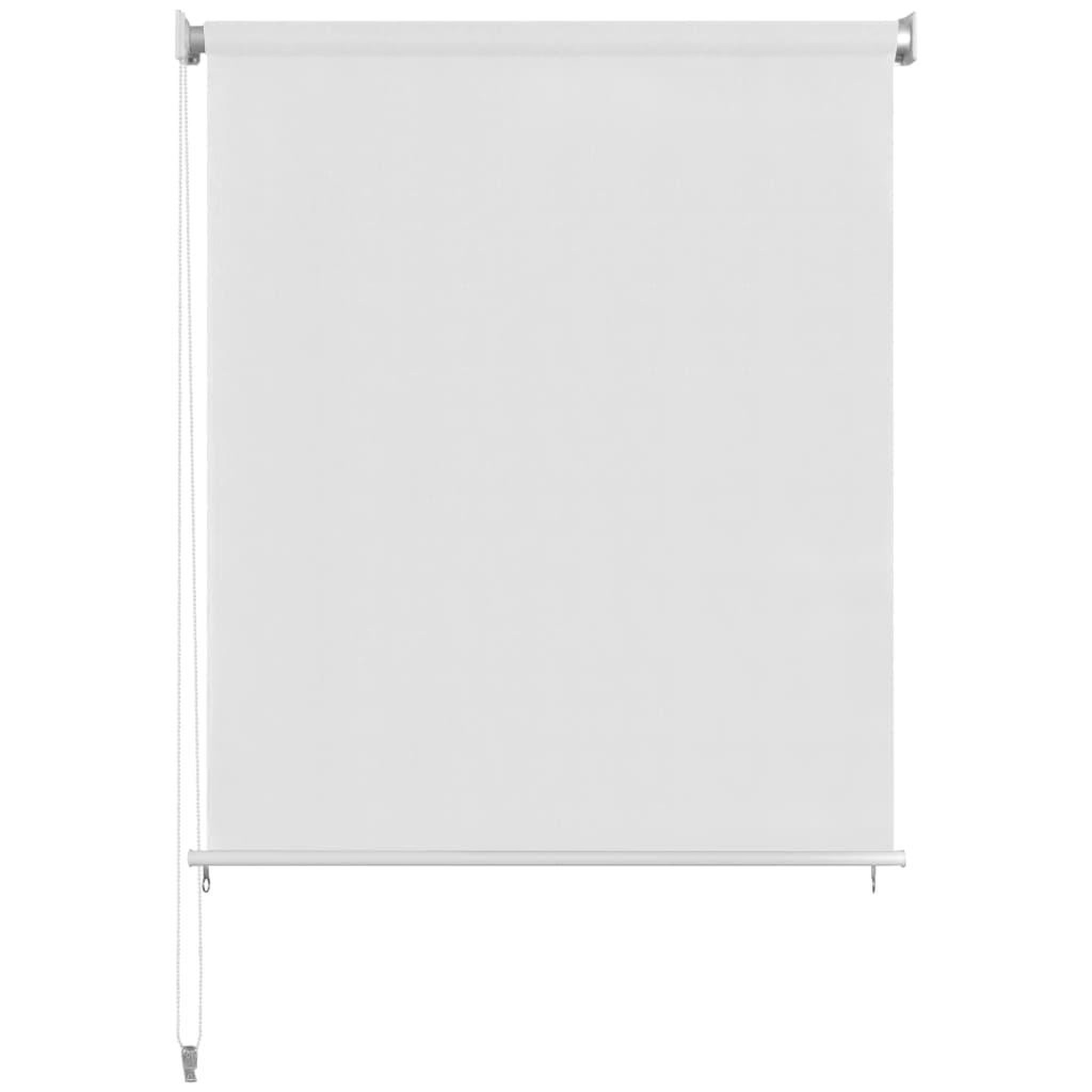 Voir la diapositive 2 : VIDAXL Store roulant d'exterieur 125 (l) x 140 (h) cm blanc