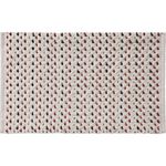 GUY LEVASSEUR Tapis de bain déco en coton chenille 50x80cm. Coloris disponibles : Gris